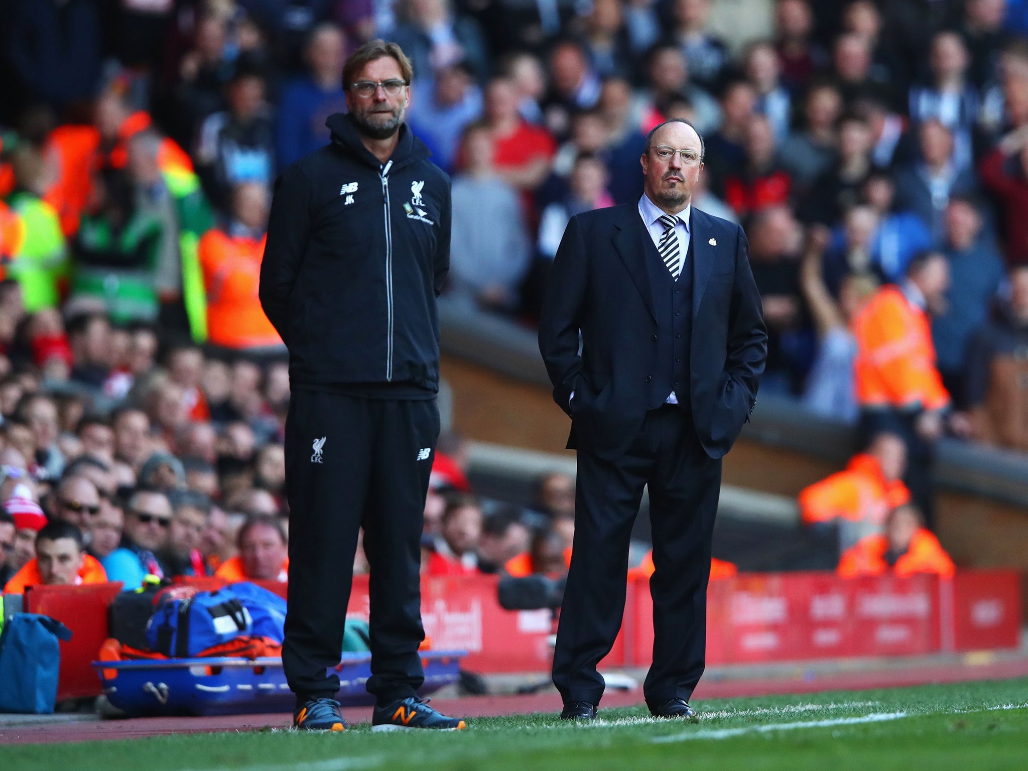 Former Liverpool managher Rafa Benitez oversaw a remarkable draw on his second return to Anfield