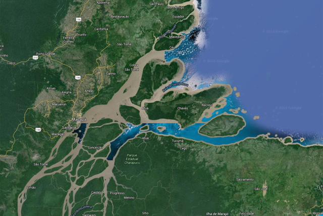 Scientists have discovered an enormous coral reef at the mouth of the Amazon River in Brazil