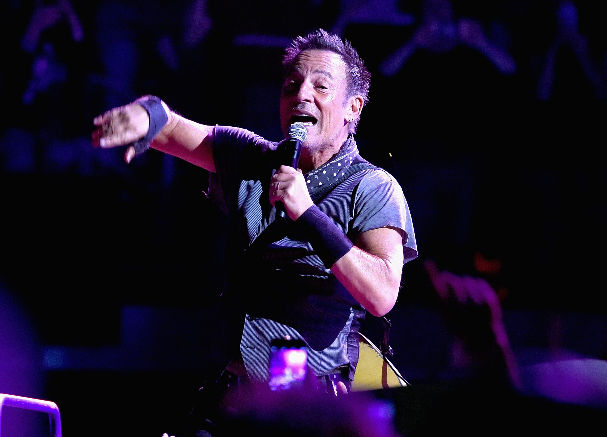 Bruce Springsteen cancelled a concert in North Carolina