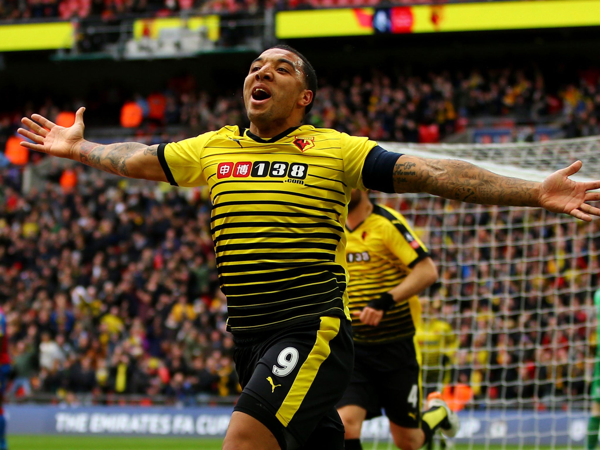 Troy Deeney has been linked with Leicester this summer