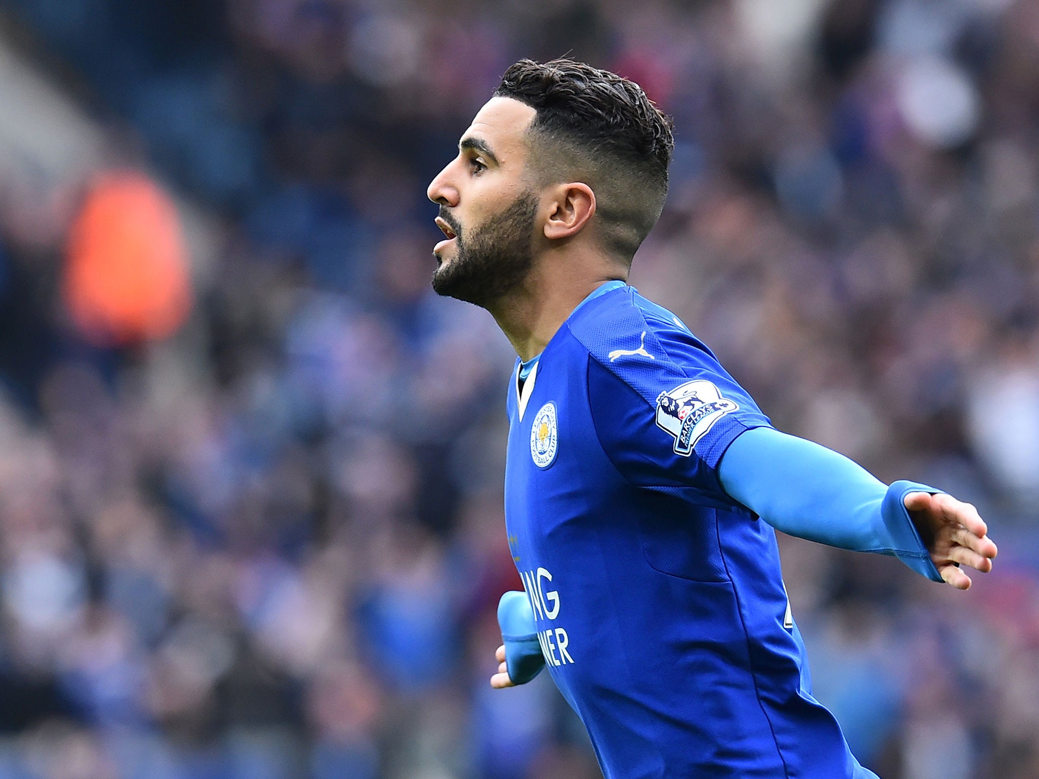 Riyad Mahrez has been in phenomenal form for Leicester this season