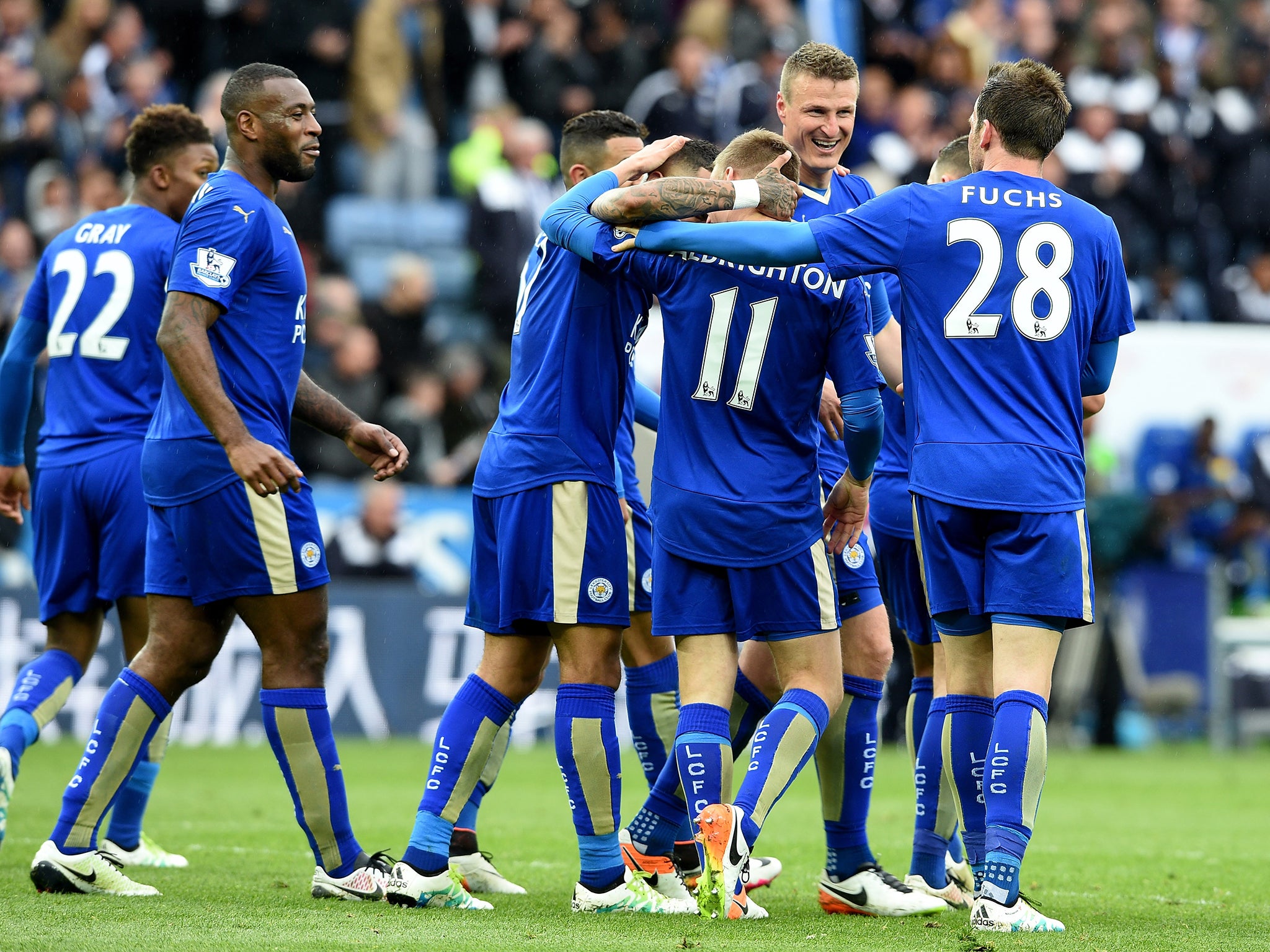 Gary Lineker has been mightily impressed by Leicester's team spirit