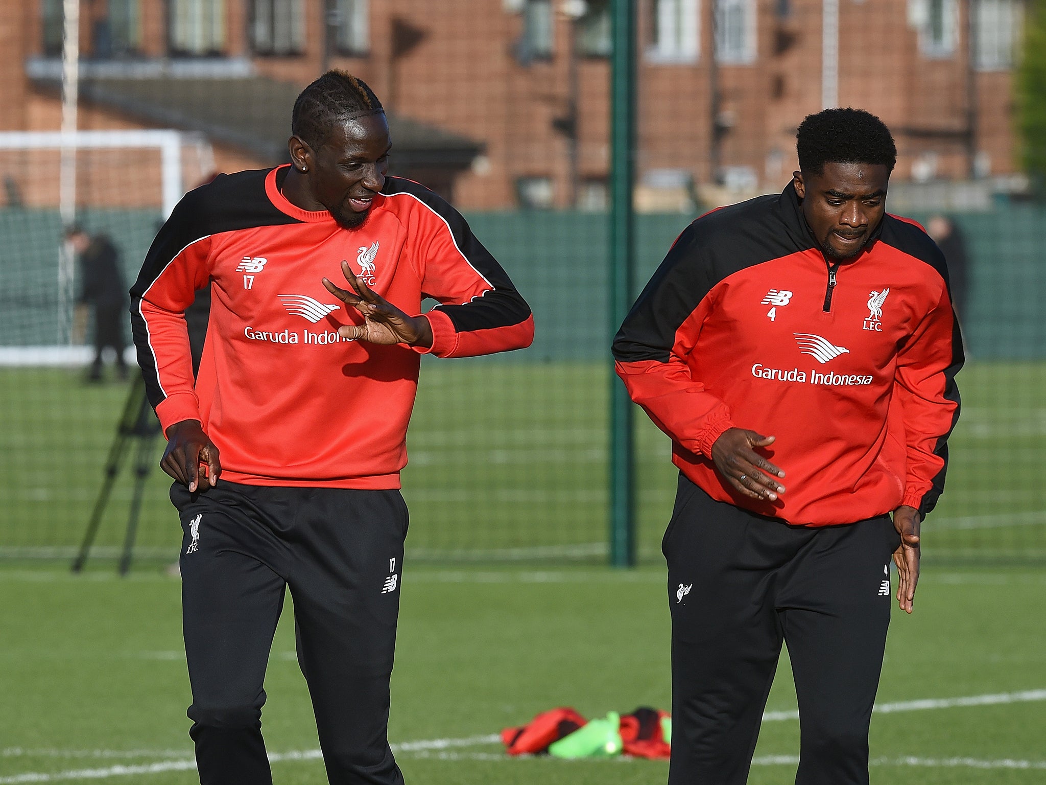 &#13;
Sakho (left) is believed to have tested positive for 'fat-burners' (Getty)&#13;