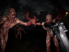 Read more

Woman plays horror game with the HTC Vive, completely freaks out
