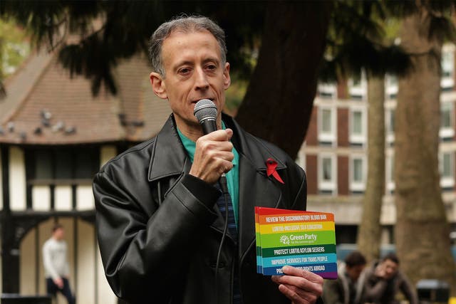 Peter Tatchell says Theresa May has not done enough to promote LGBT rights