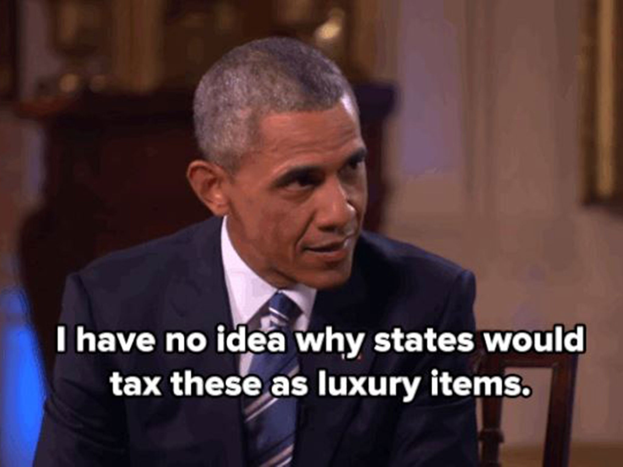 President Obama called the tax 'shocking' and 'unfair'