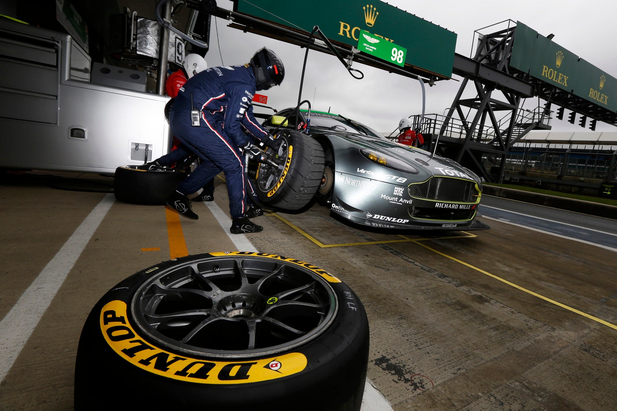 &#13;
Dunlop go through up to 2,500 tyres at each WEC round and nearly 5,000 at Le Mans&#13;