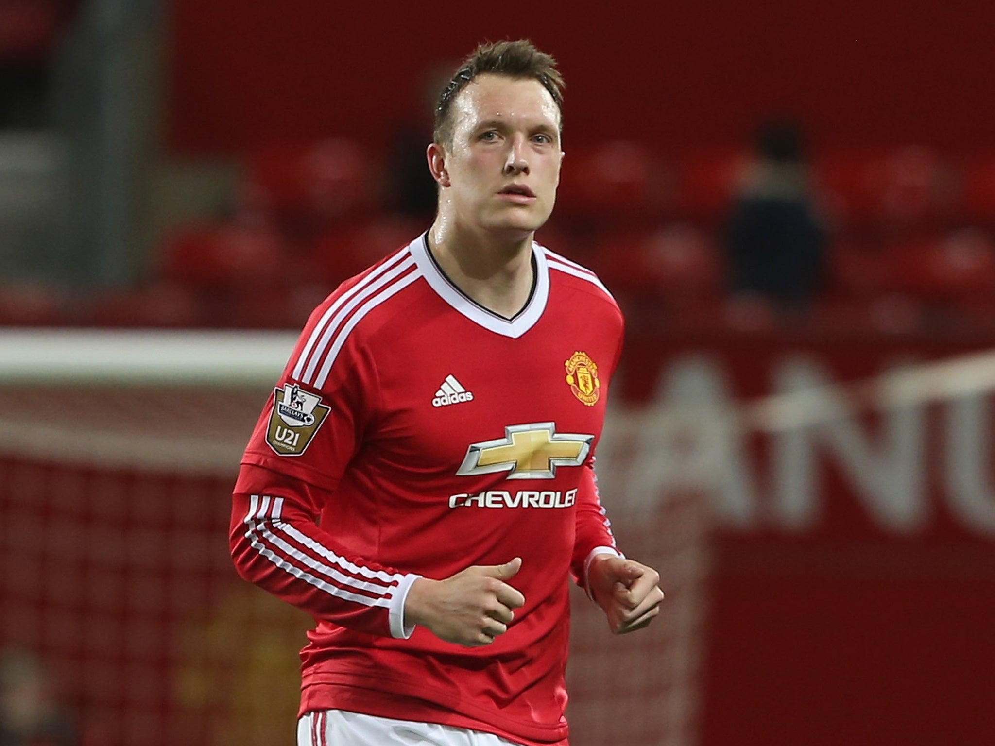 Jones has not featured for United's first-team since January 2
