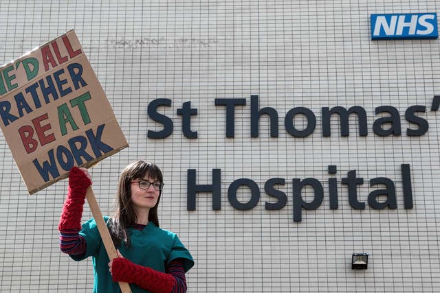 Doctors voted 58:42 against accepting the latest incarnation of Hunt’s new contract