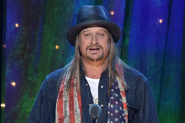 Kid Rock has been supportive of Republican presidential candidates for years