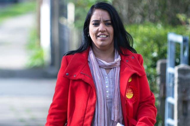 Naz Shah said Sarah Champion was 'irresponsible', arguing 90 per cent of child abusers are white men