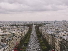 Paris introduces once a month ban on cars in bid to tackle air pollution