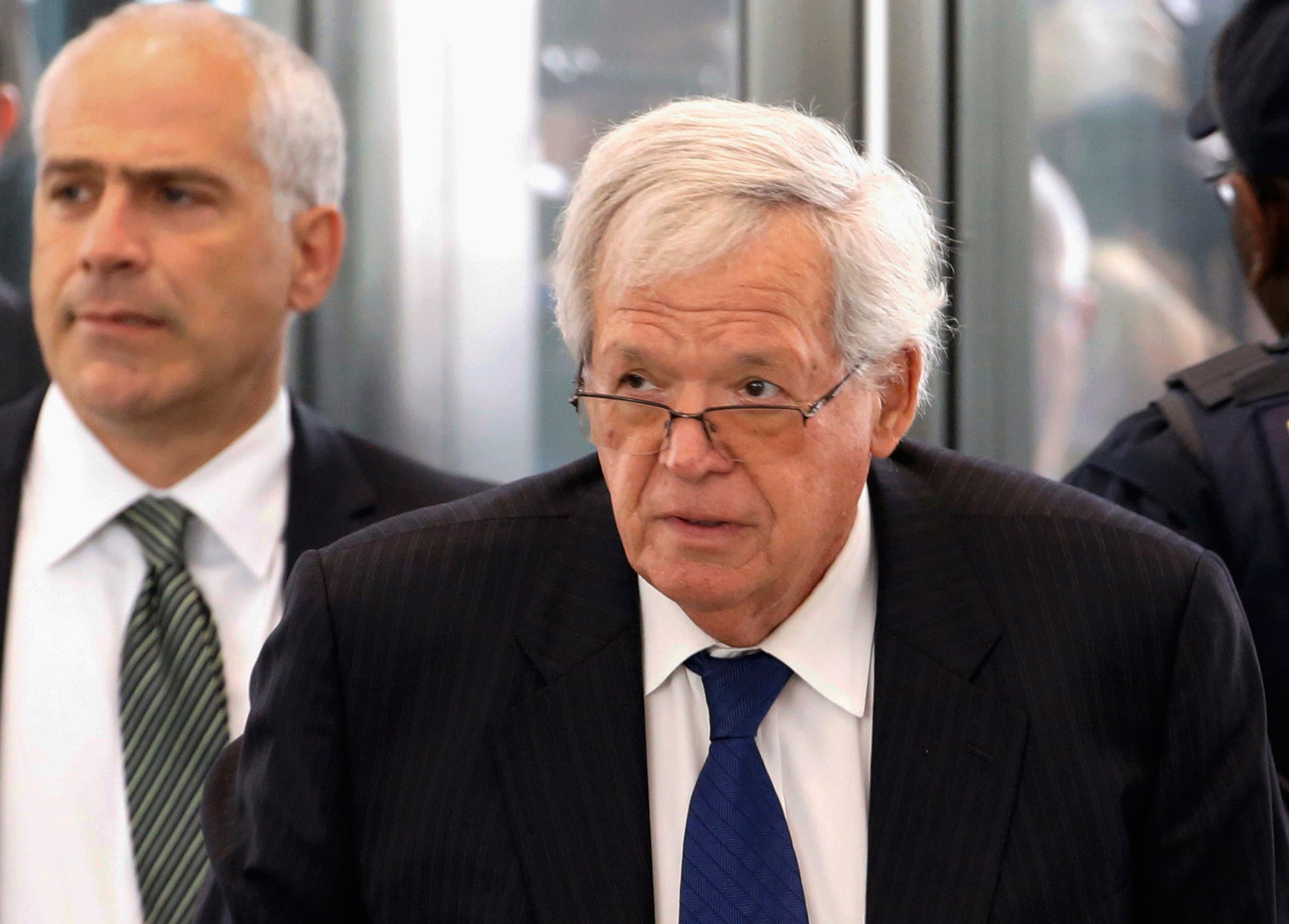 Mr Hastert's lawyers have requested he serve probation AP