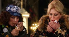 Absolutely Fabulous film trailer shows off its many cameos, from Kate Moss to Jon Hamm