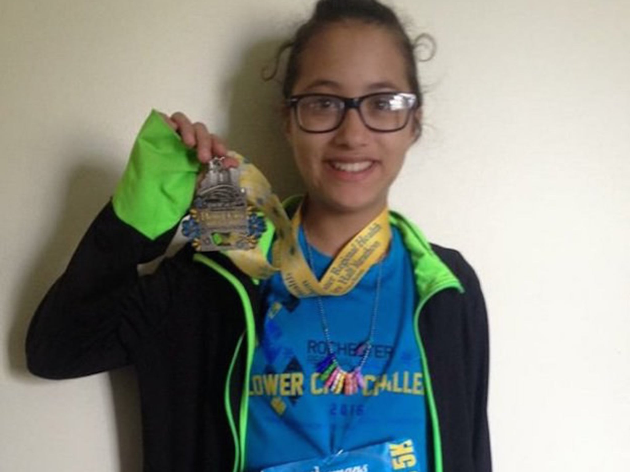 LeeAdiancez Rodriguez spent two months training for the 5K race she had entered