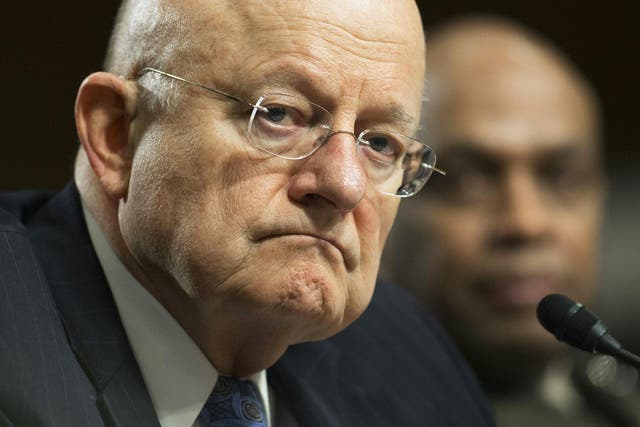 Clapper said in February that the US faced its highest terror threat level since 9/11