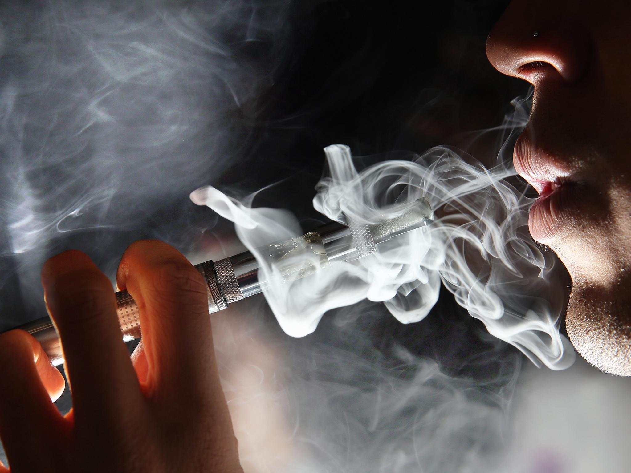 Vaping in public is not the same as smoking in public, Health officals insists