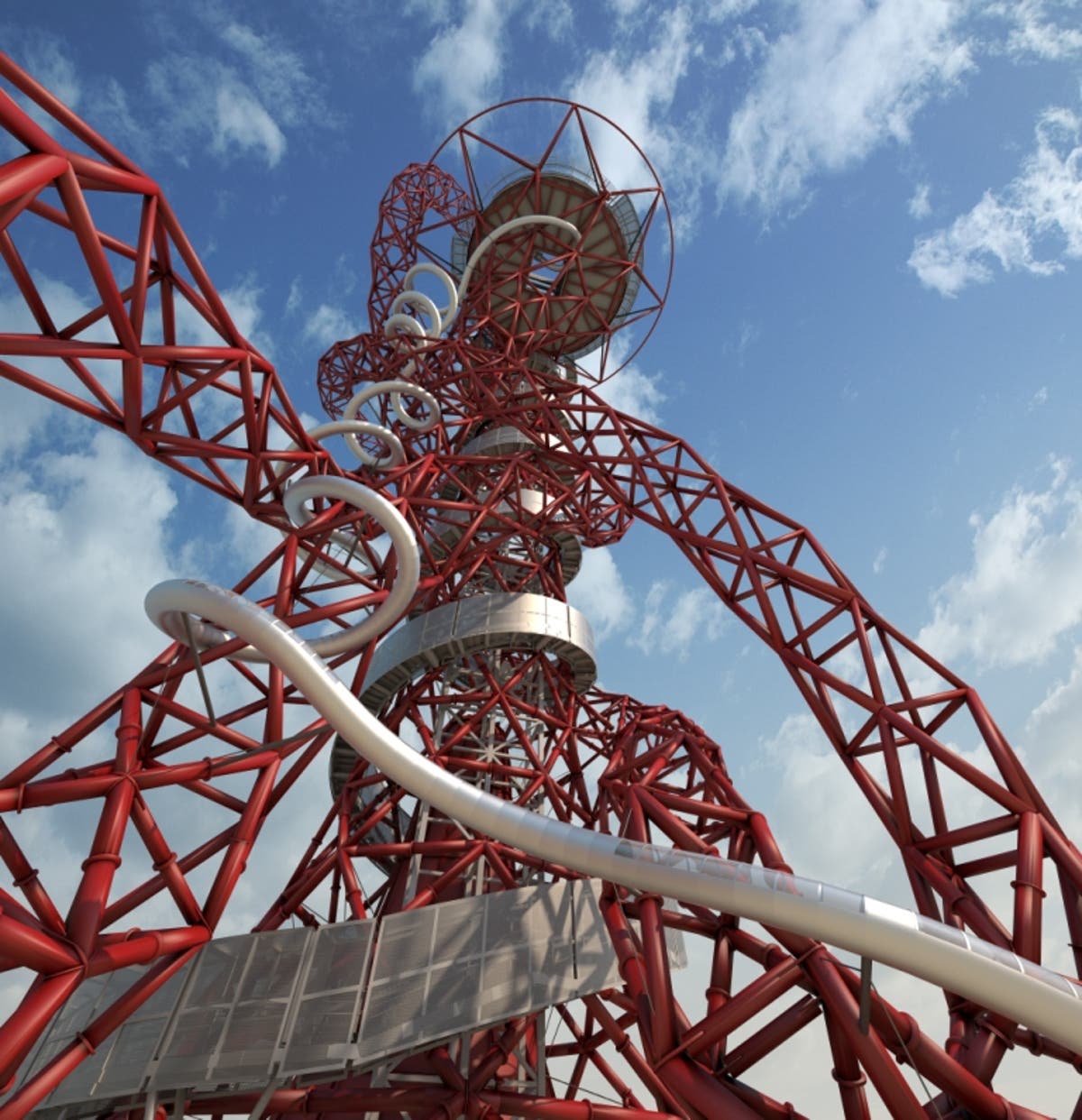 London opens world's tallest, longest tunnel slide