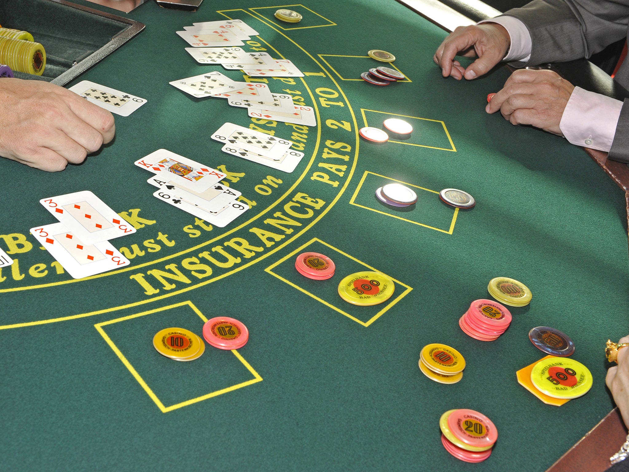 Black Jack is the most widely played casino game as players only play against the banker and not each other