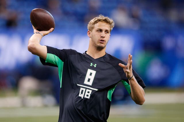 Jared Goff is expected to go as the No 1 overall draft pick