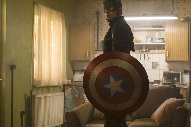 Chris Evans has once more suited up as Captain America, his seventh appearance as the superhero