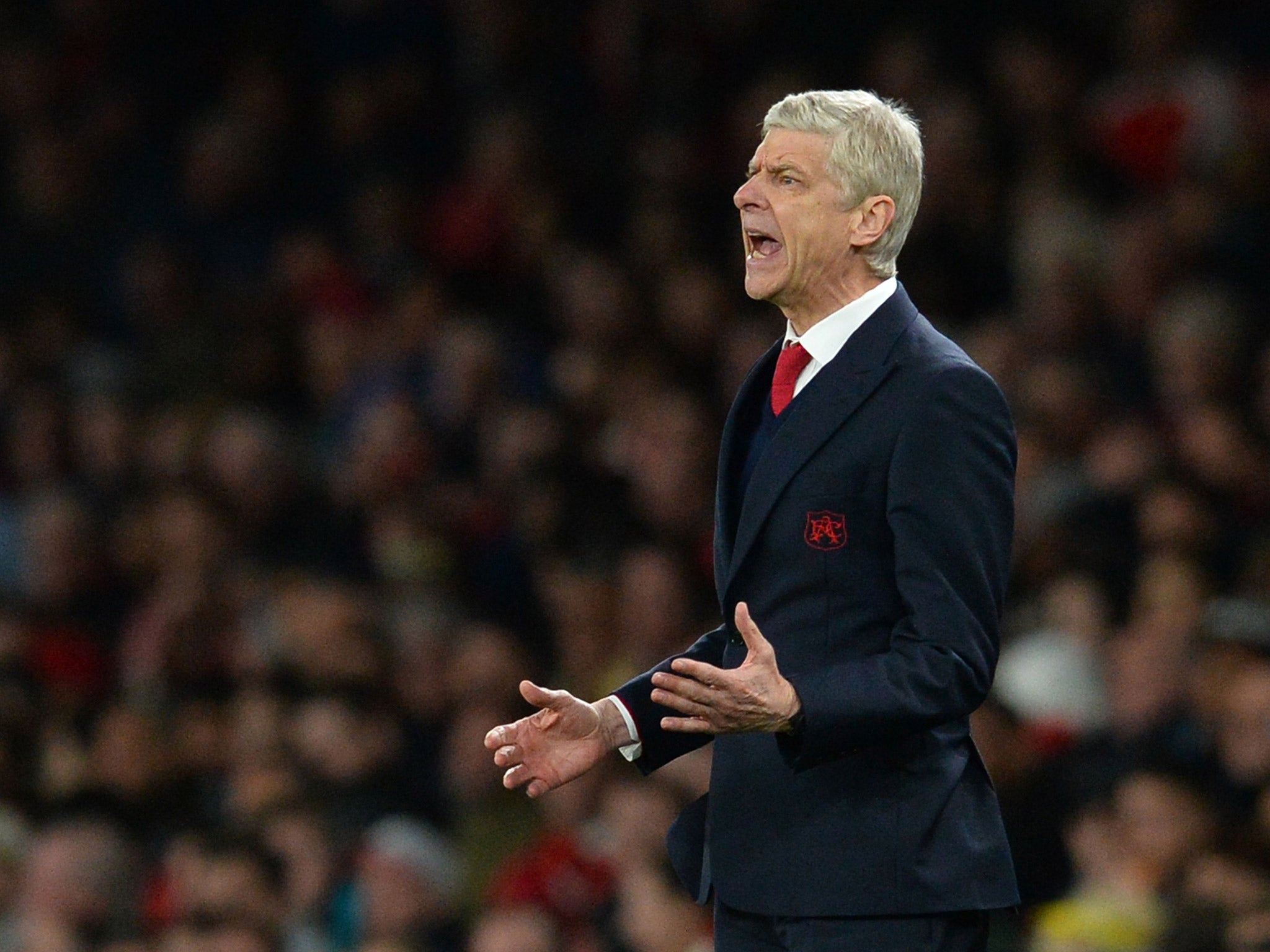 Arsene Wenger has criticised the atmosphere at Arsenal home games this season