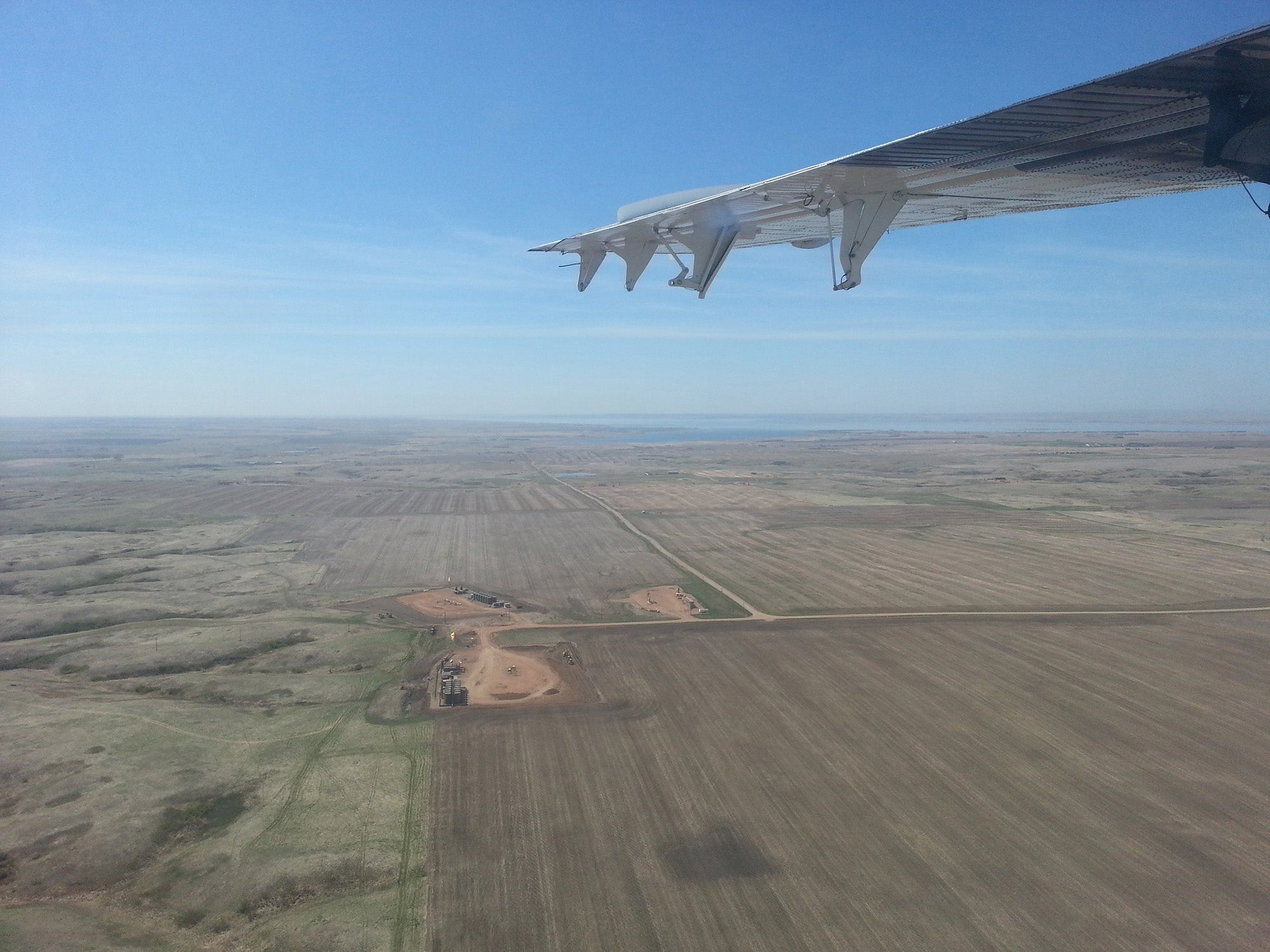 Researchers monitored emissions of ethane by flying over the Bakken Formation in the northern United States