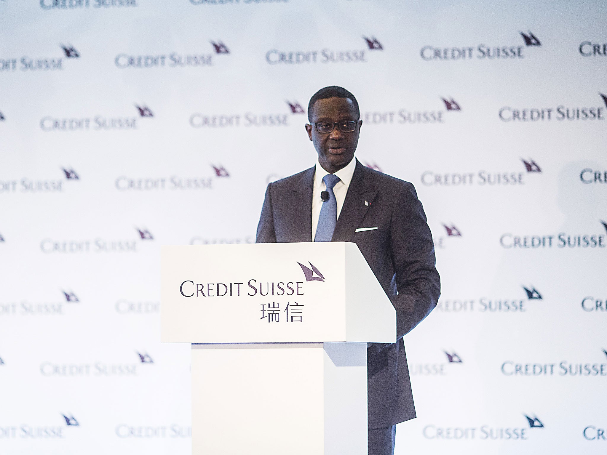 "We are building our platform for the future," Thiam told shareholders at its annual general meeting in Zurich