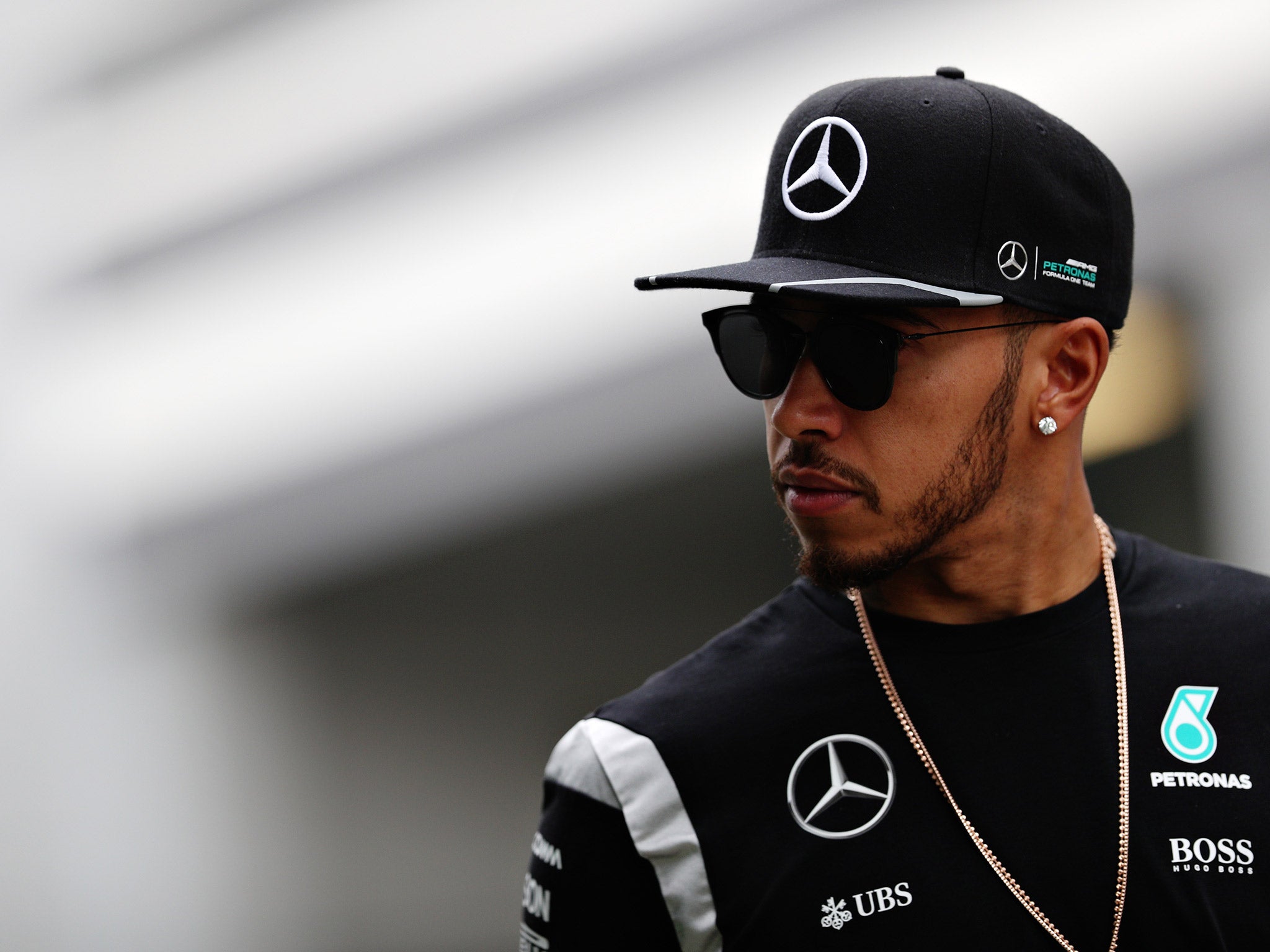 Lewis Hamilton was fastest in practice for the Russian Grand Prix