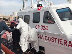 Refugee crisis: More than 80 asylum seekers feared dead after migrant boat sinks on journey to Italy