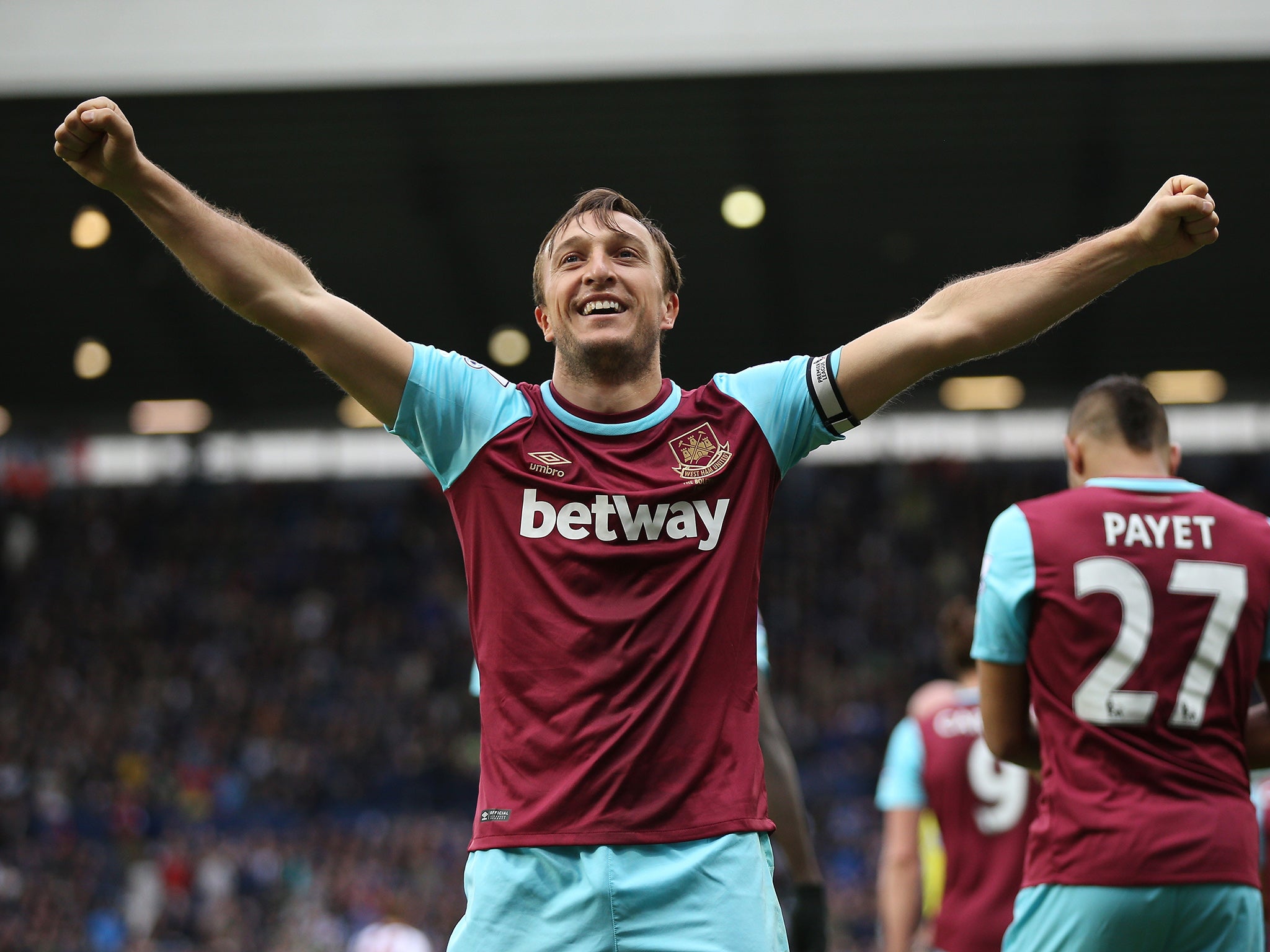 Noble's double sealed the points for Slaven Bilic's side