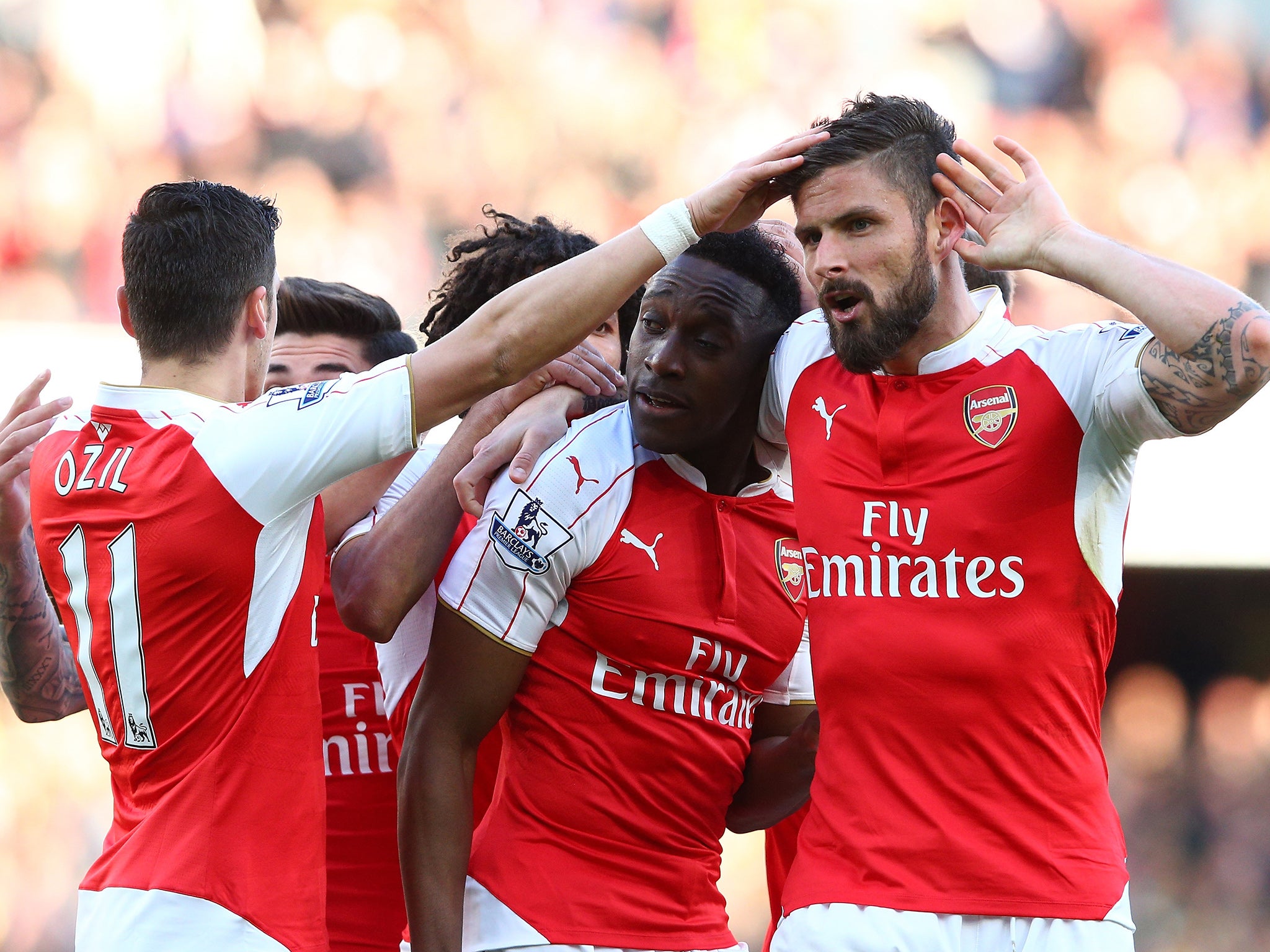 Welbeck's second-half strike lightened the mood at the Emirates