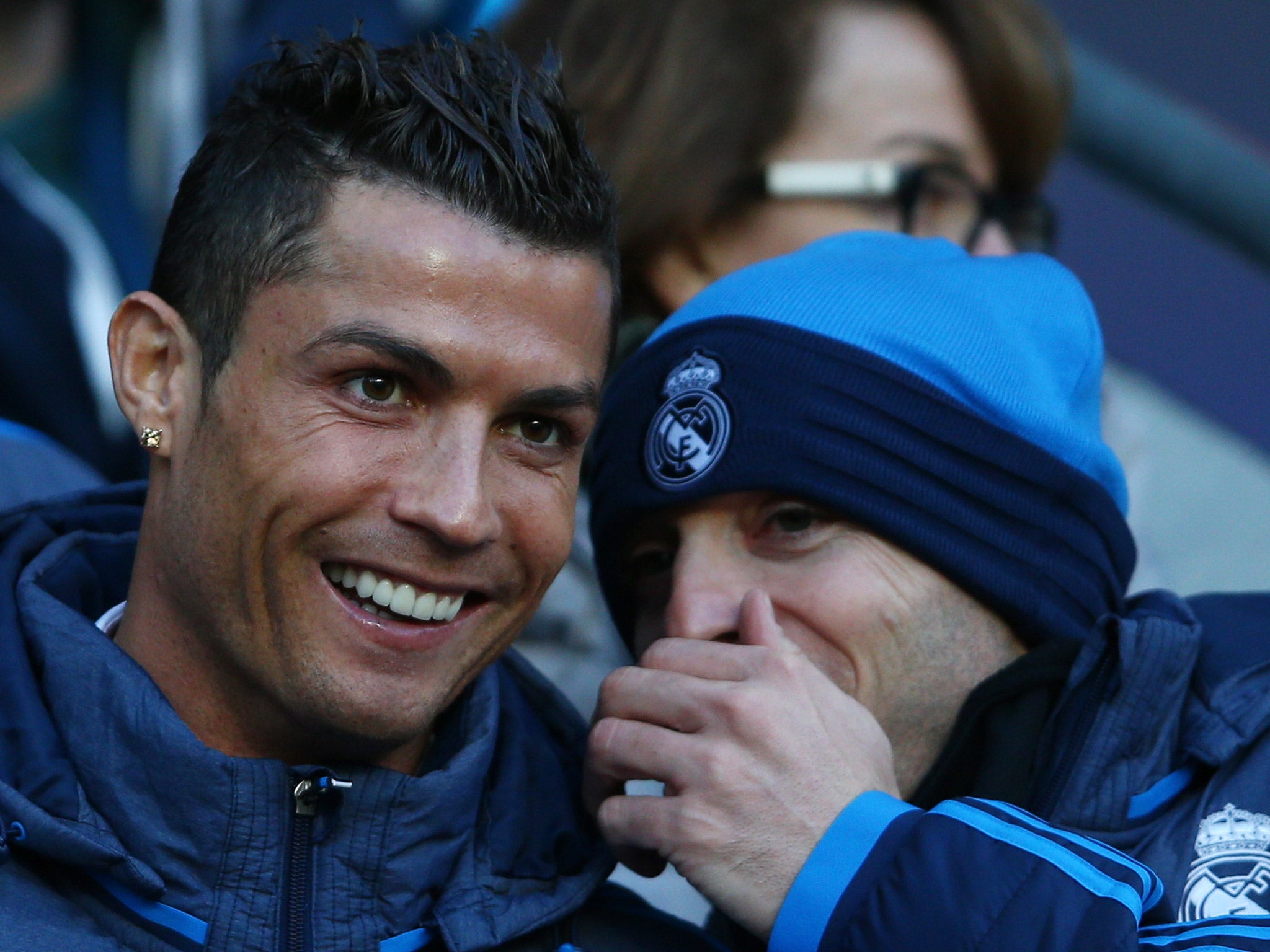 Cristiano Ronaldo has returned to training ahead of the Champions League semi-final with Manchester City