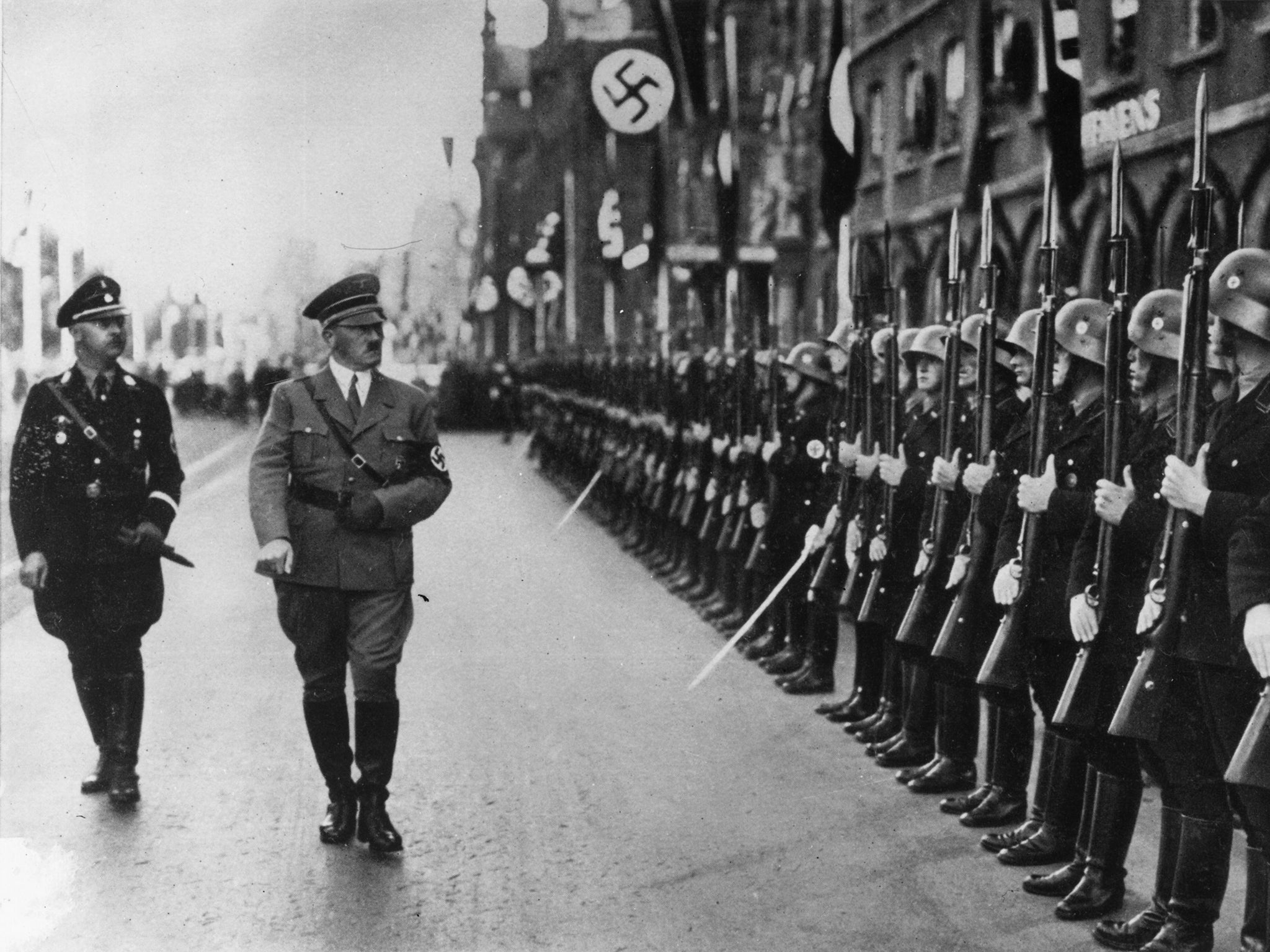 The Nazis subjugated Europe by force and murdered millions in the holocaust
