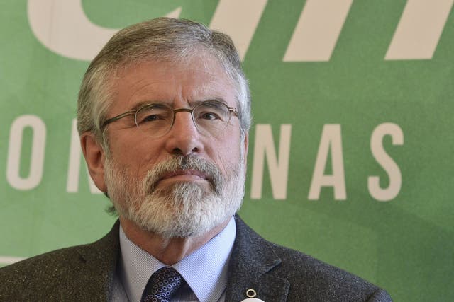 The Sinn Fein president says human rights enshrined in the 1998 accord could be undermined