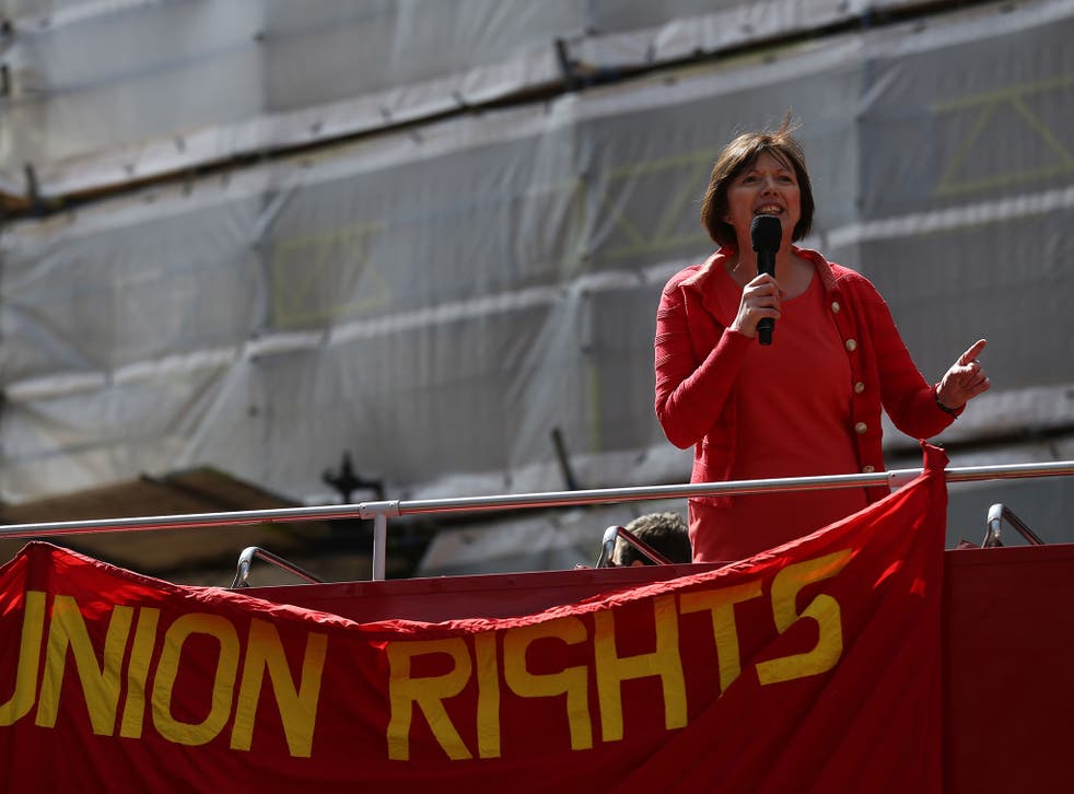 TUC general secretary Frances O'Grady was instrumental in shifting Labour's Brexit policy