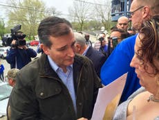 Ted Cruz confronted by mother of disabled girl over bill to limit abortion 