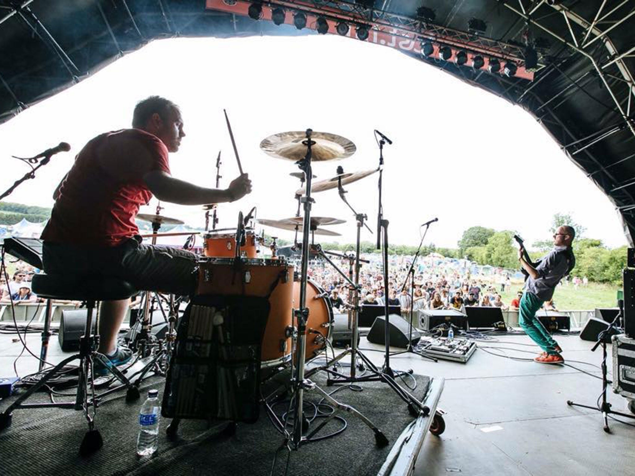 Cleft on the main stage at 2000Trees Festival 2015