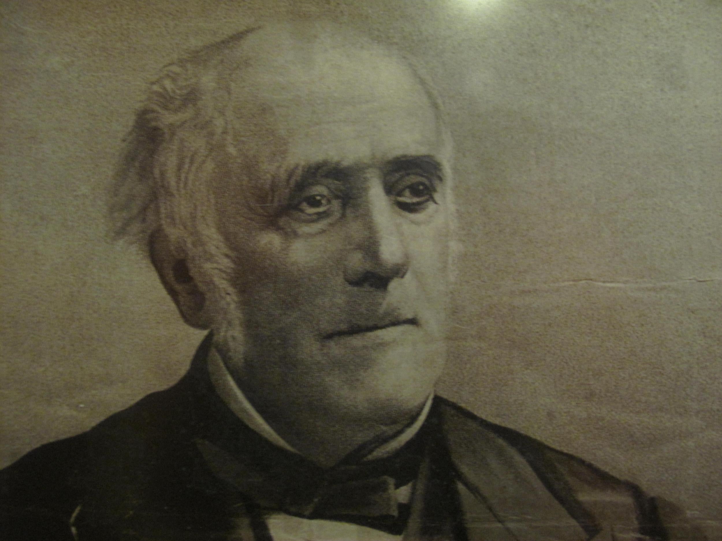 Portrait of Thomas Cook in New Walk Museum and Art Gallery