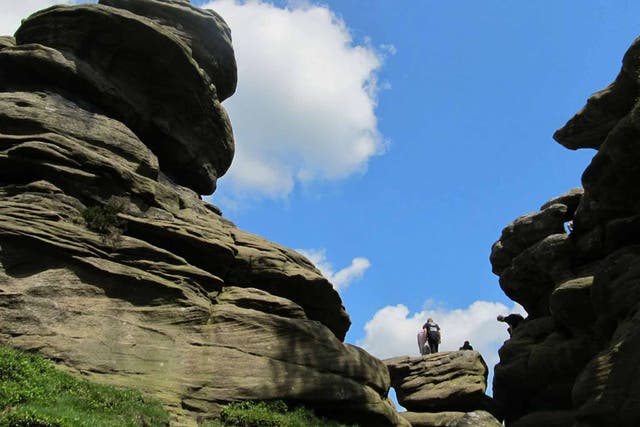 Brimham Rocks: Tremendous views