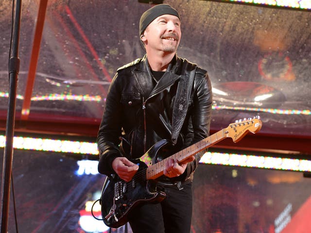 The Edge performed in front of just 200 members of a regenerative medicine conference