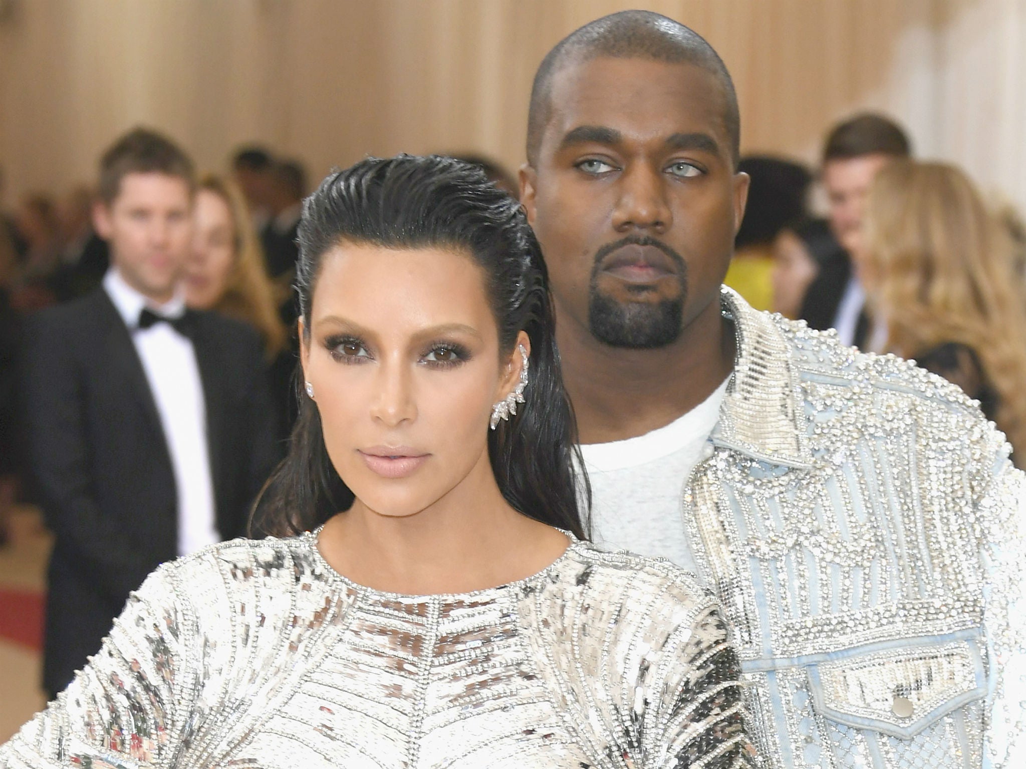 Kim Kardashian-West and Kanye West and the Met Gala
