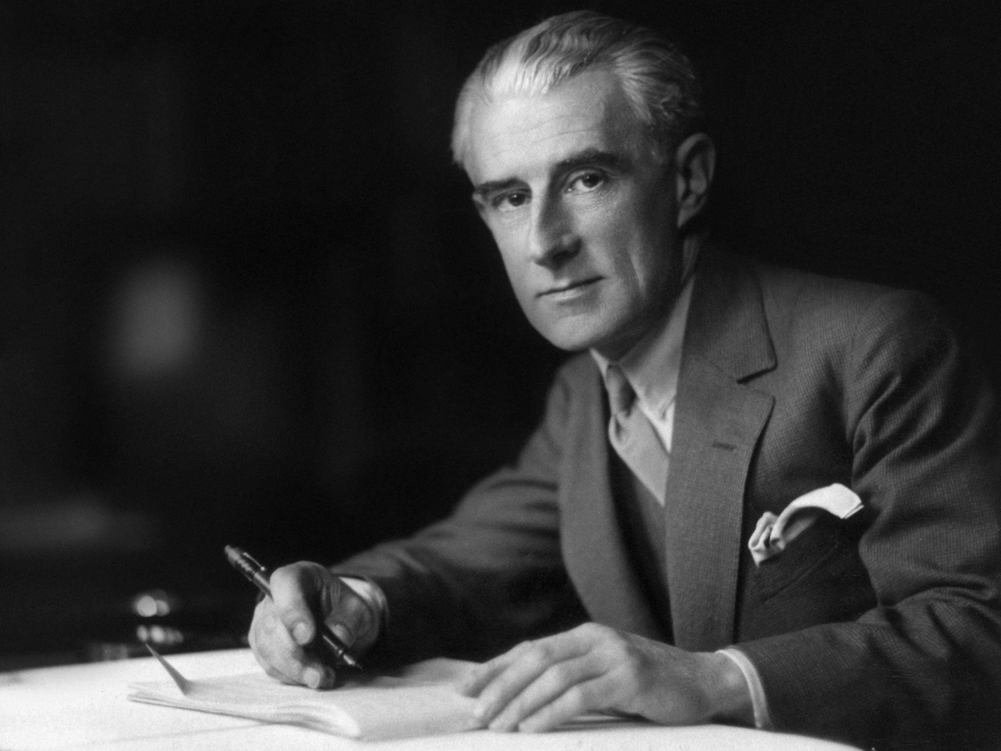 The composer of Bolero, Maurice Ravel, who died in 1937