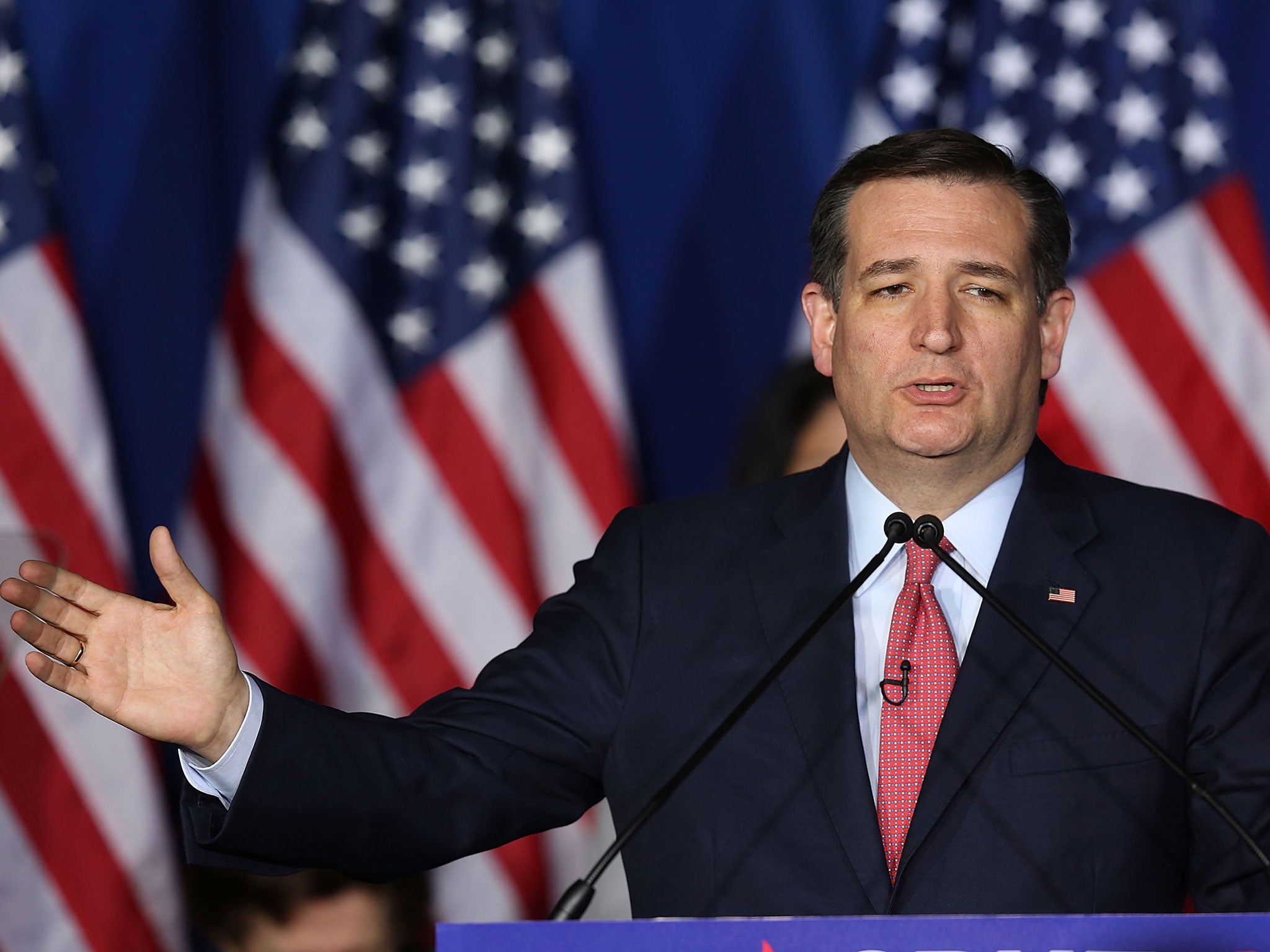 Ted Cruz announces he is ending his bid for the Republican presidential nomination after defeat in Indiana