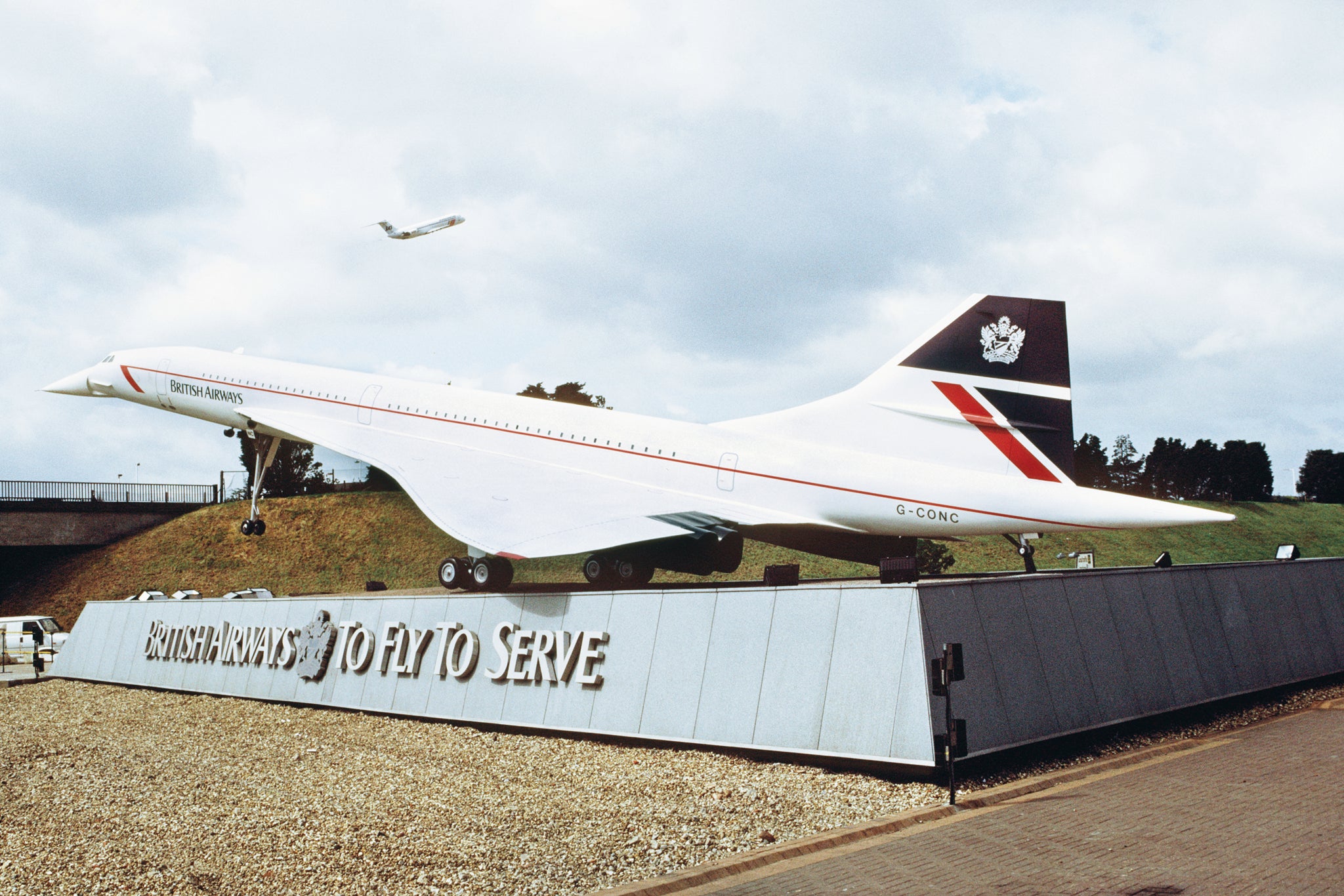 A 40 per cent scale model of Concorde