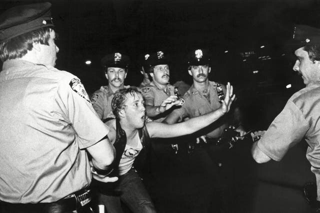 <p>The Stonewall riots of 1969 are widely considered to be the single most important event leading to the modern US gay rights movement</p>