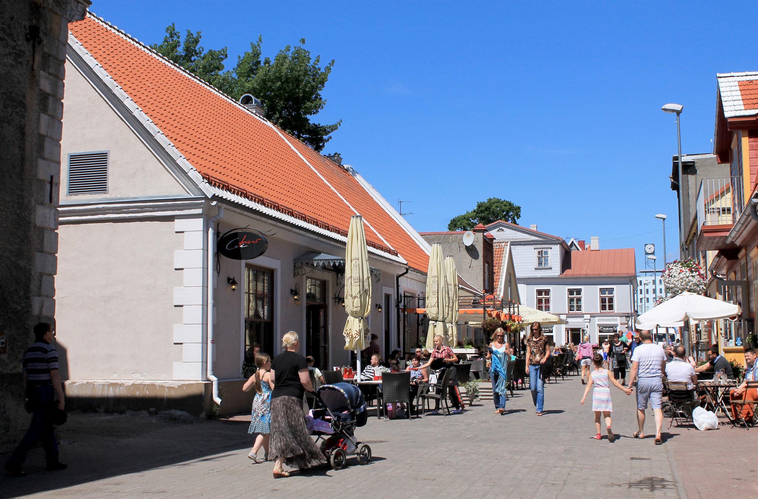 Free range: Parnu’s old town in Estonia