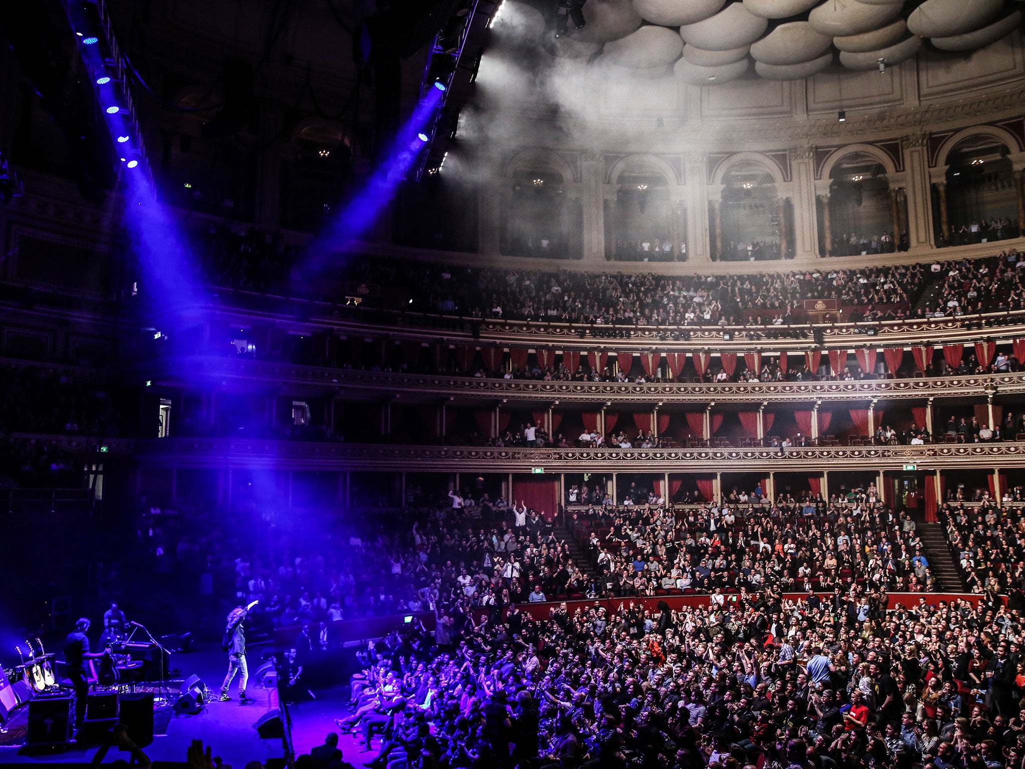 Chris Cornell performs on stage at the Royal Albert Hall