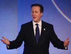 David Cameron says Donald Trump 'deserves our respect'