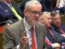 PMQs as it happened: Jeremy Corbyn pushes David Cameron on Tory EU divisions